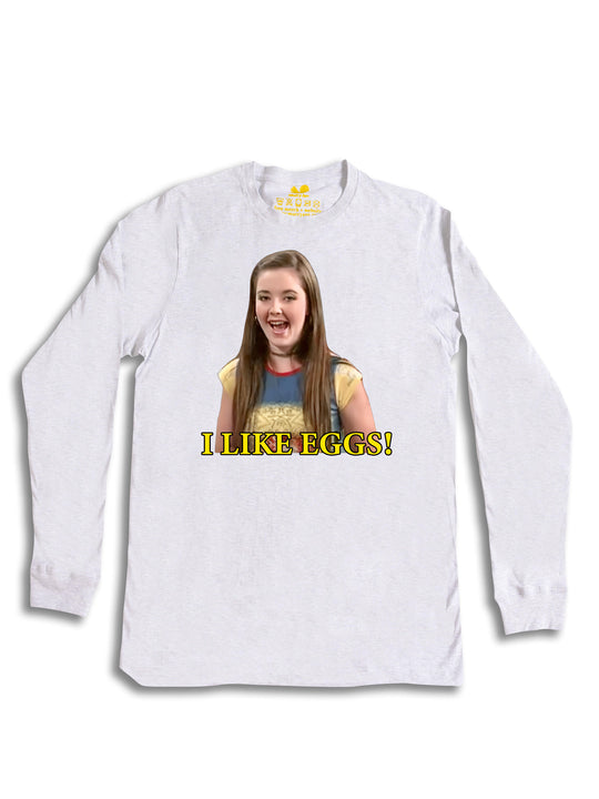 I like Eggs Logo Long Sleeve