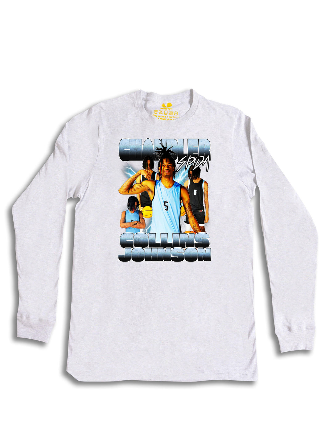 Chandler Collins Johnson Collage Long Sleeve