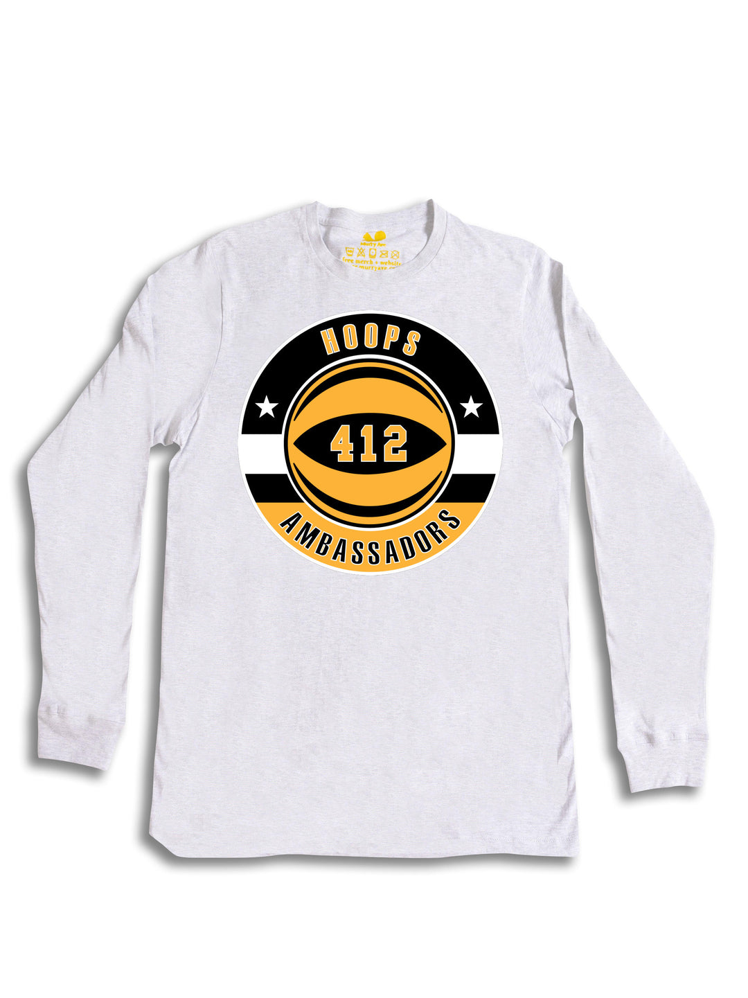 Hoops Circle Logo Vector Long Sleeve