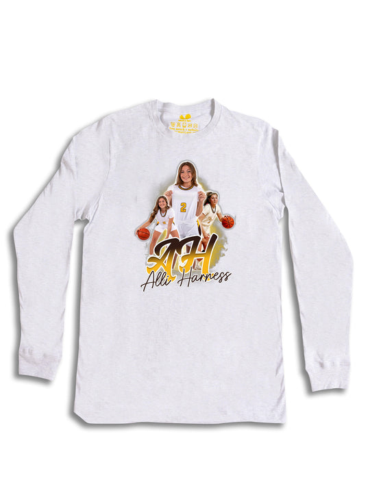 Allison Harness Initials Long Sleeve