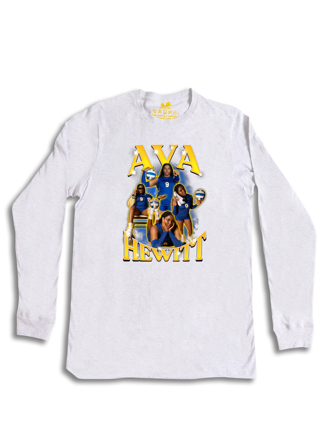 Ava Hewitt Collage Long Sleeve