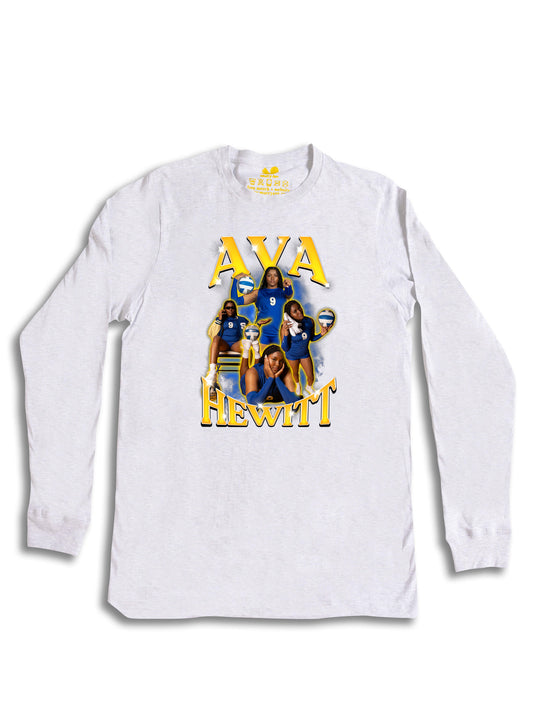 Ava Hewitt Collage Long Sleeve