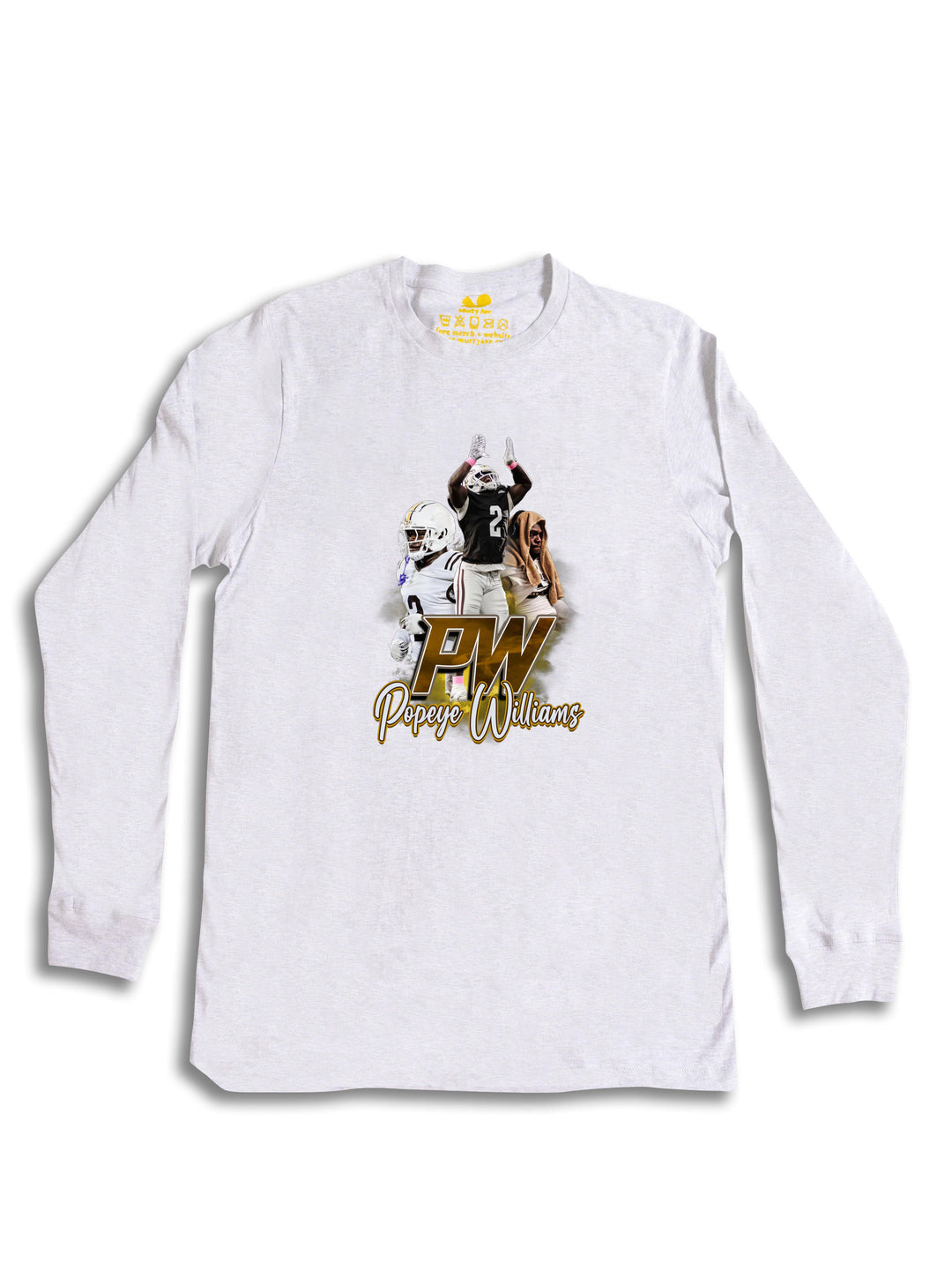 Popeye Williams Initials Long Sleeve