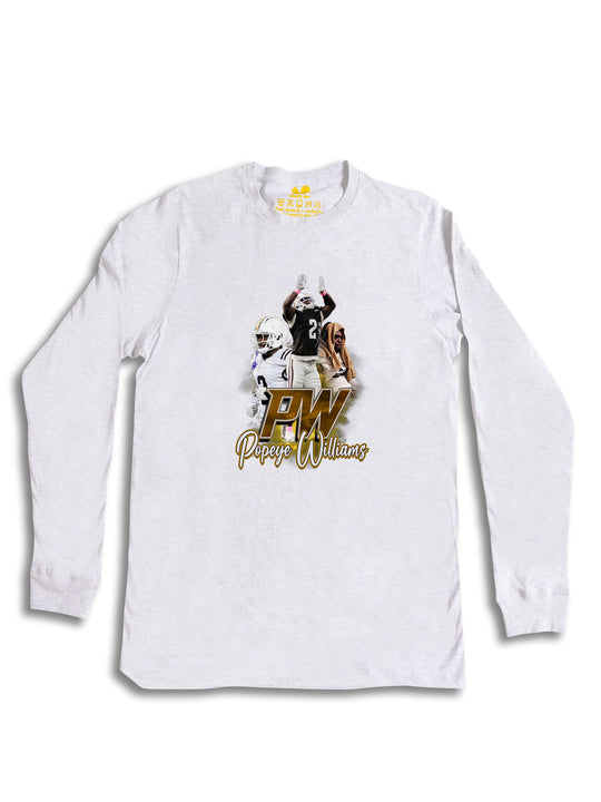 Popeye Williams Initials Long Sleeve