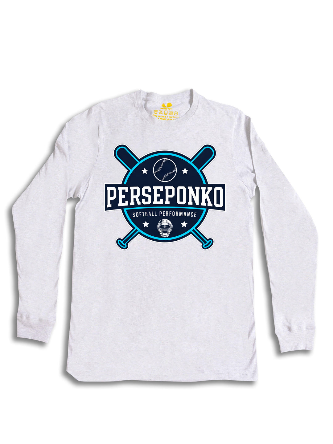 Perseponko Softball Performance Logo Long Sleeve