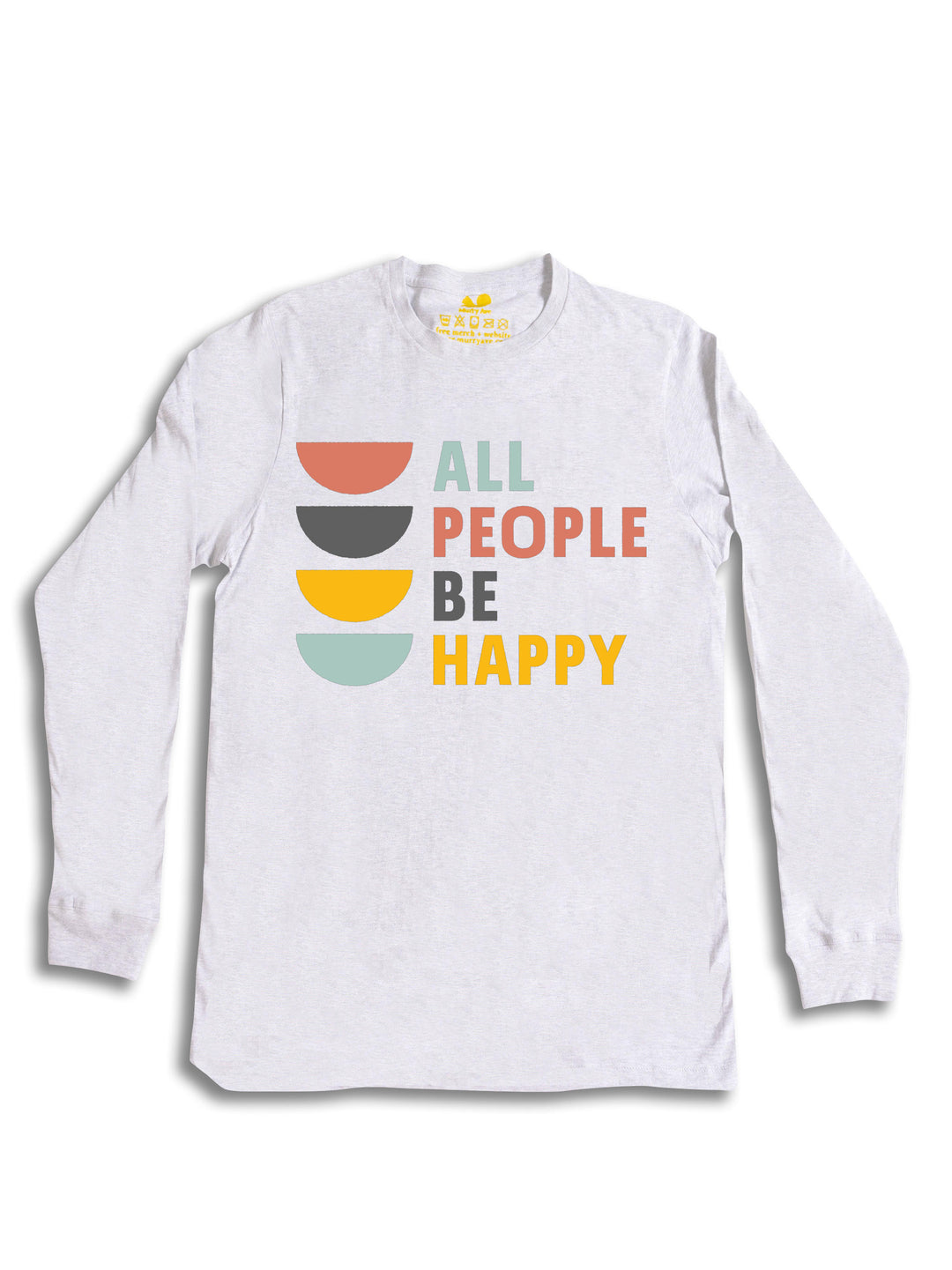 All People Be Happy Logo Long Sleeve