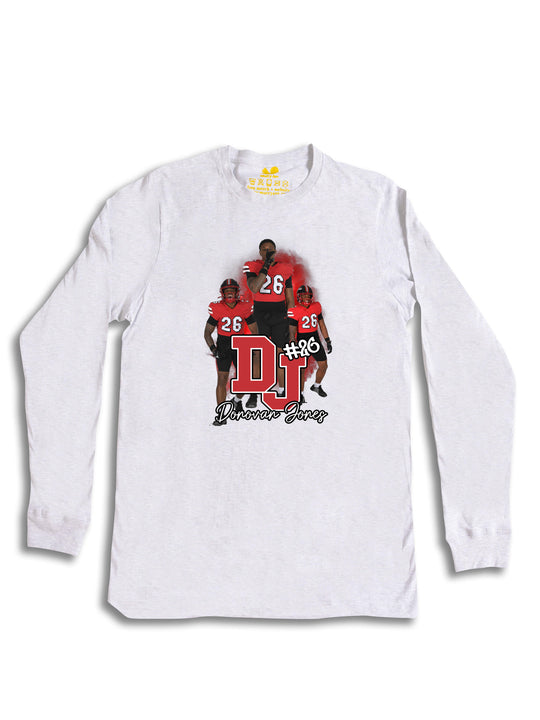 Donovan Jones Initials Long Sleeve