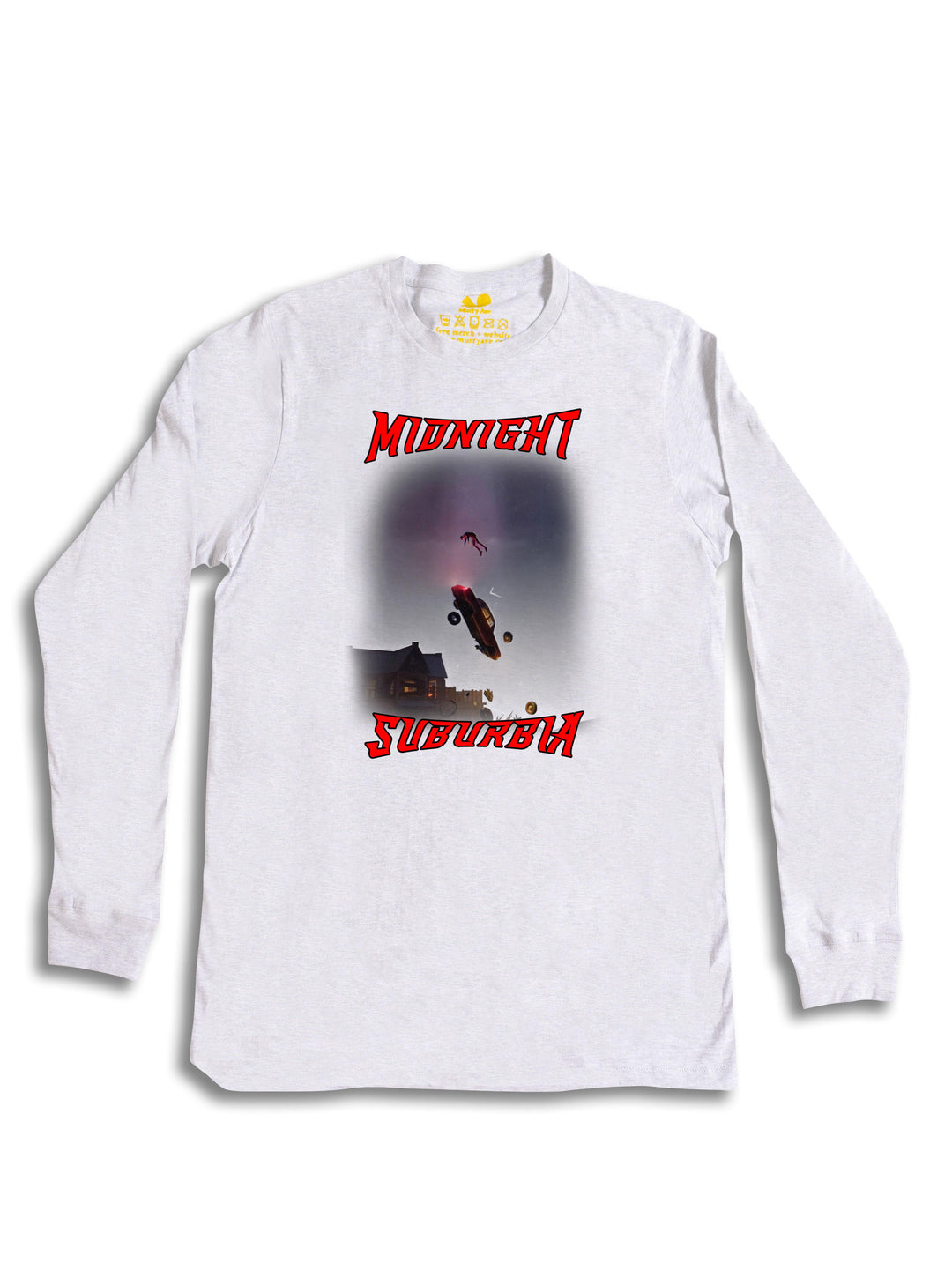 Midnight Suburbia Art A Long Sleeve