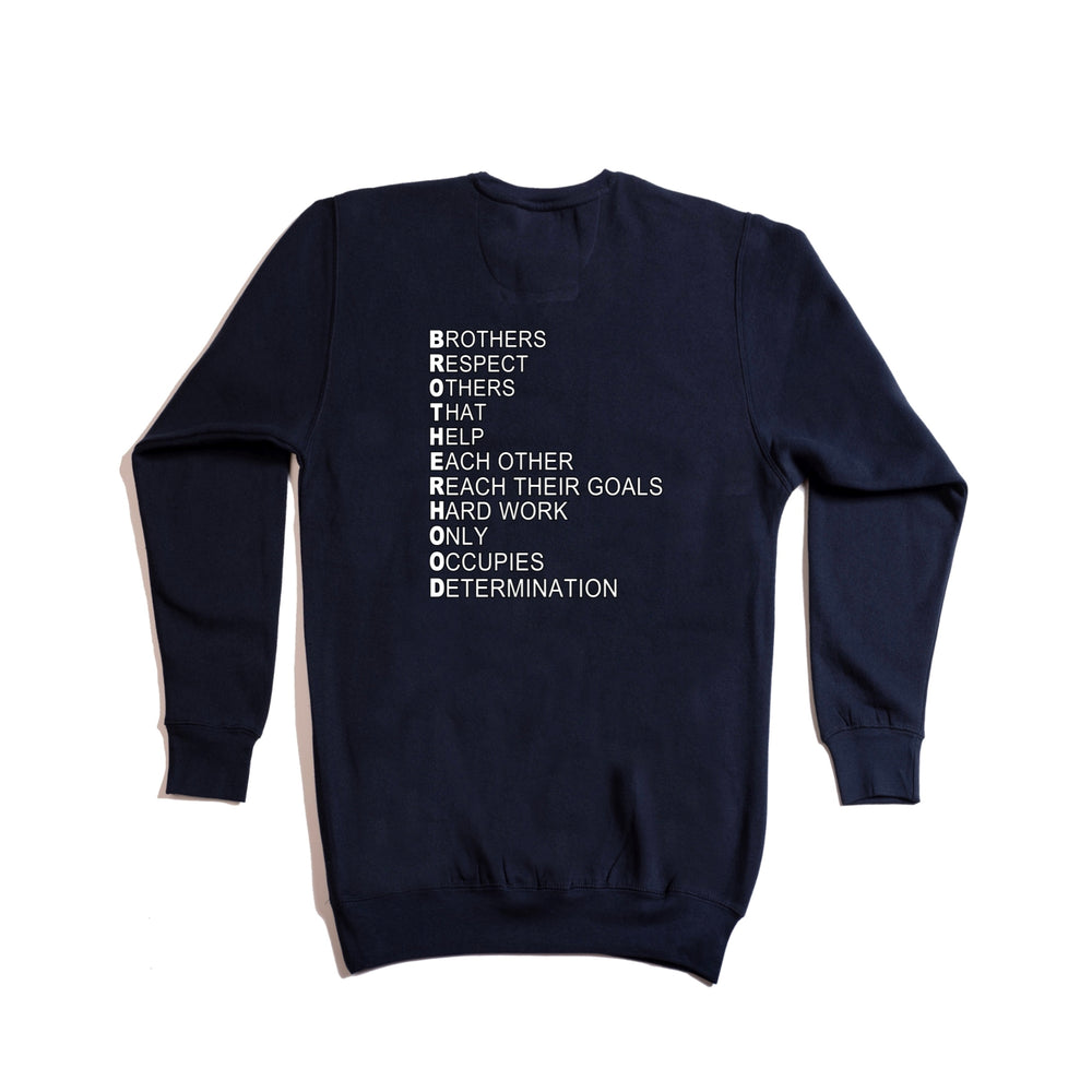 The Brotherhood Quote Crewneck Sweatshirt