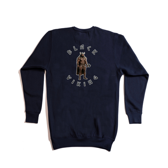 Black Viking Crewneck Sweatshirt