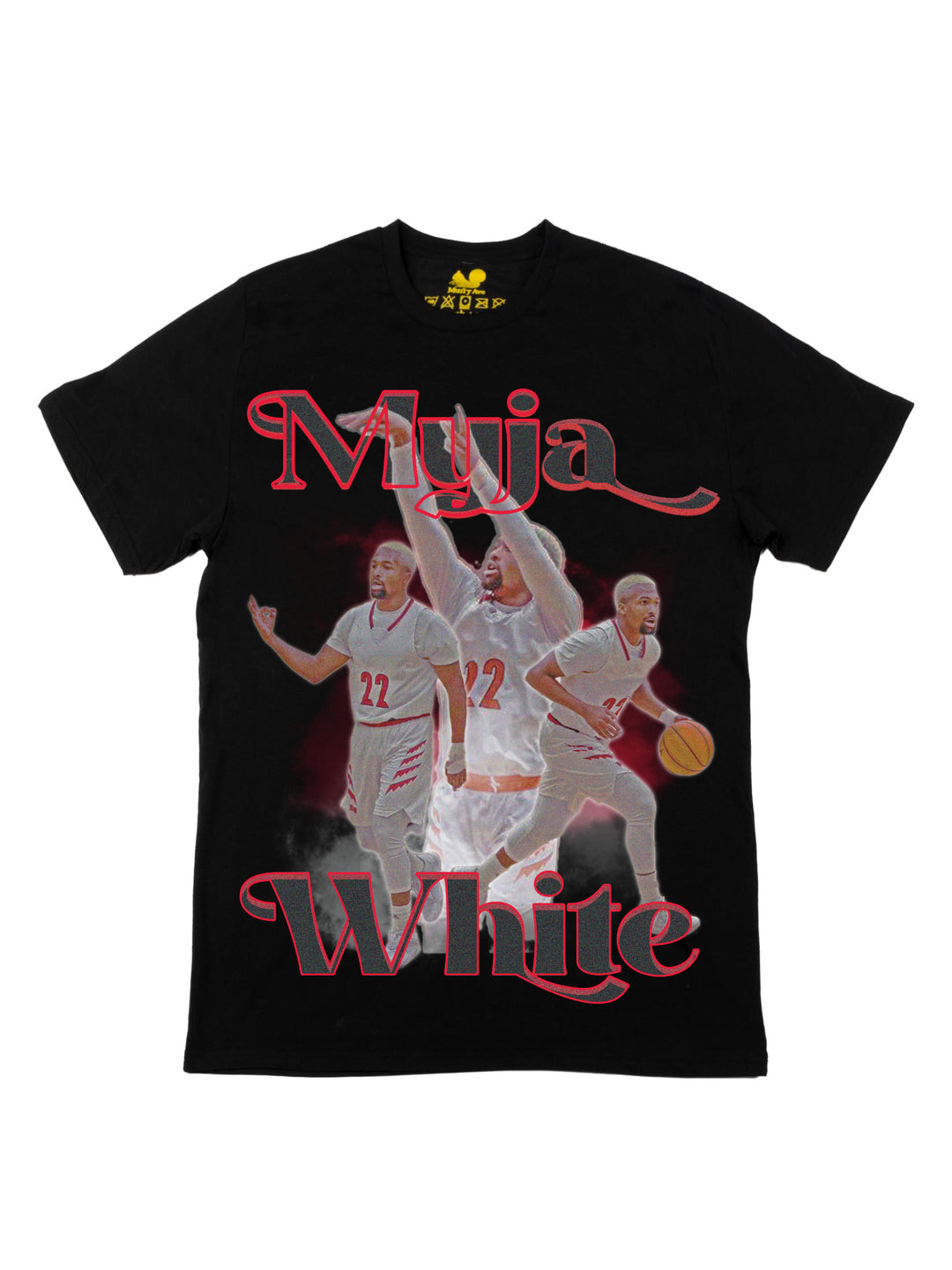 Myja White Oversized Print