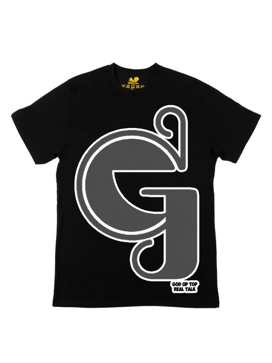 Godup Top Real Talk Oversized Print