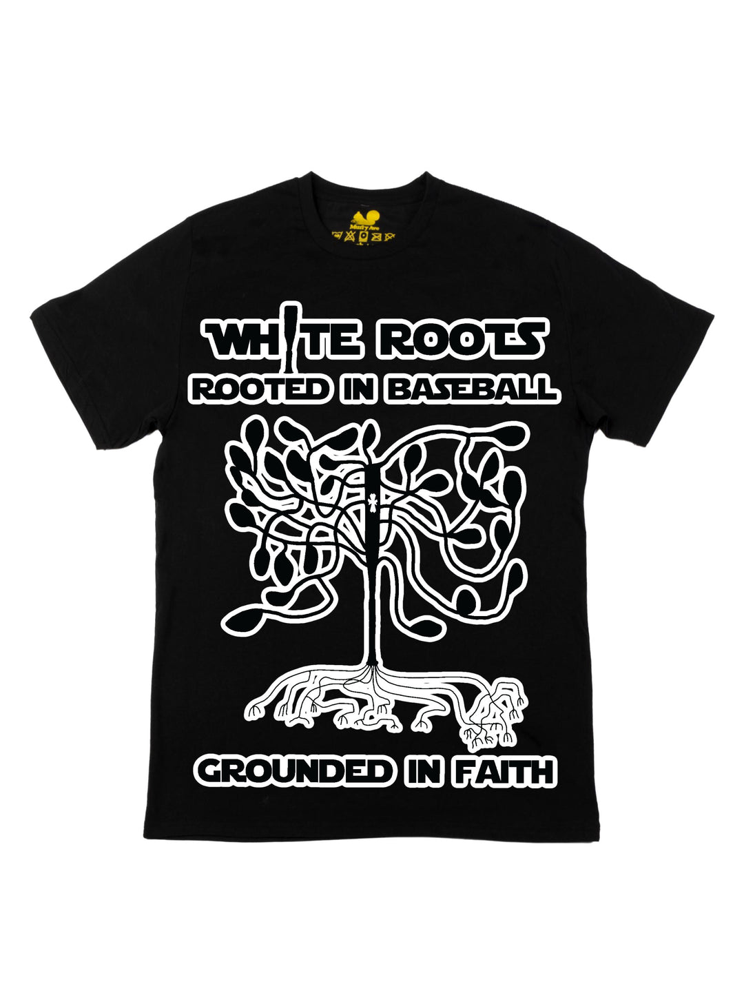White Roots Oversized Print