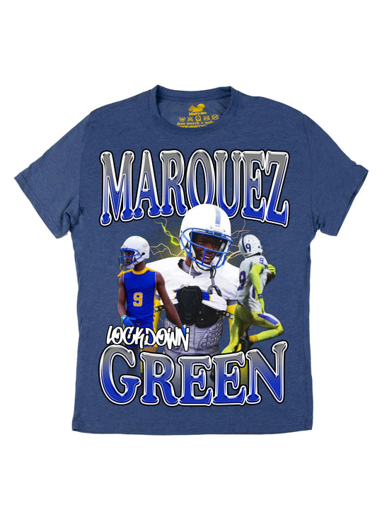 Marquez Green Oversized Print