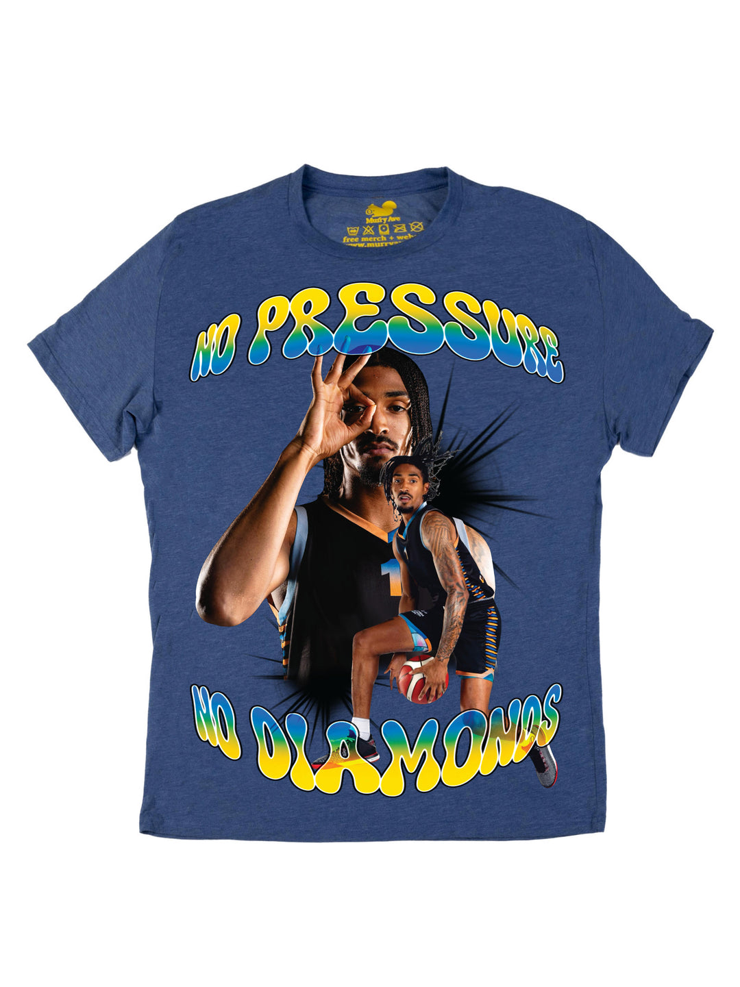 No Pressure No Diamonds Oversized Print