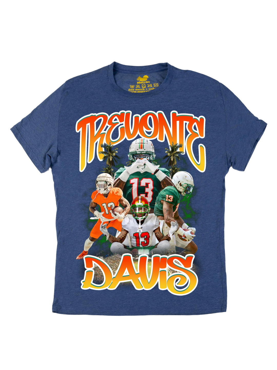 Trevonte Davis Collage Oversized Print