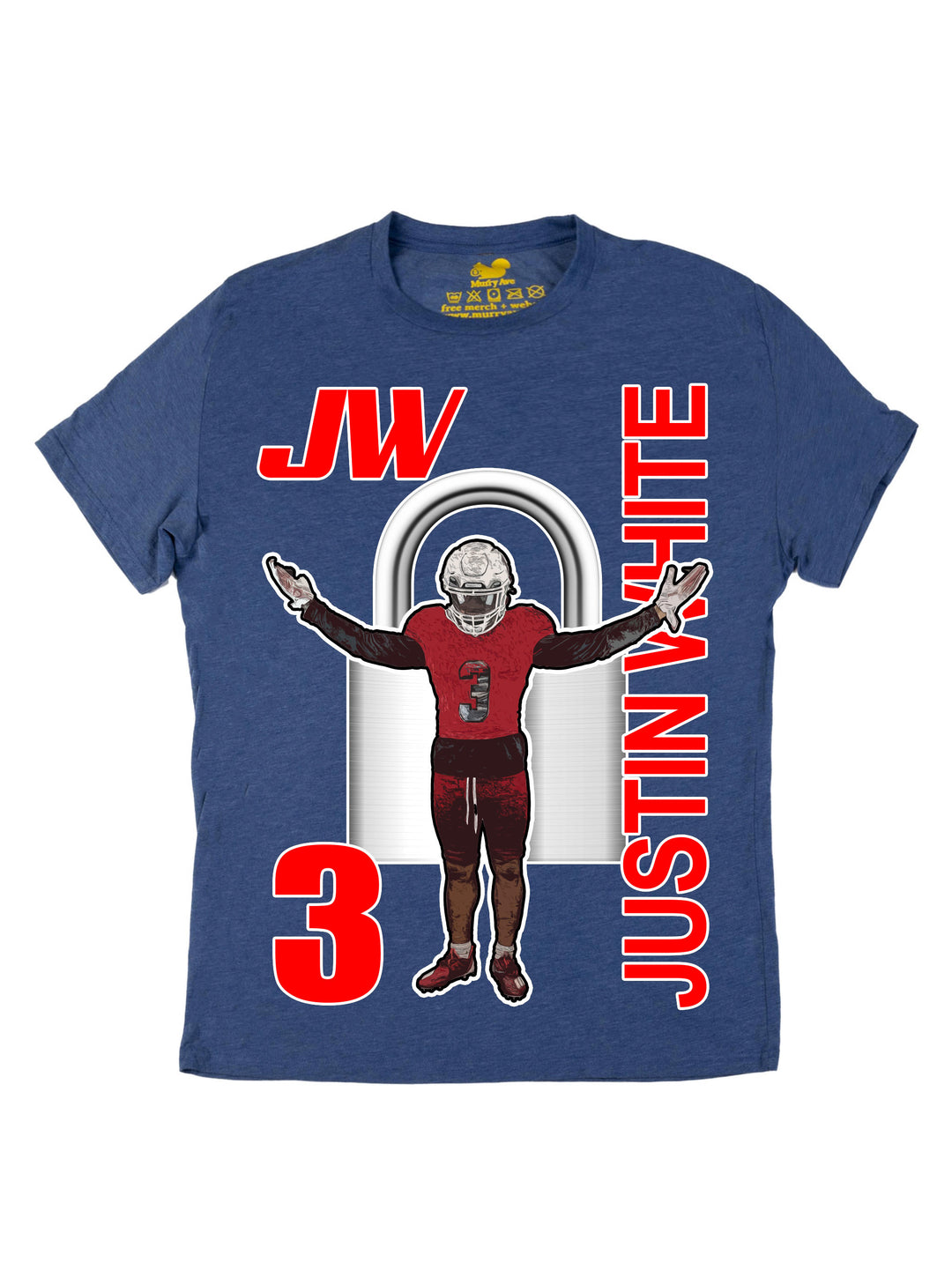 Justin White Oversized Print