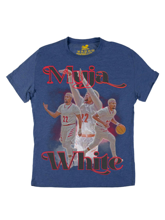 Myja White Oversized Print