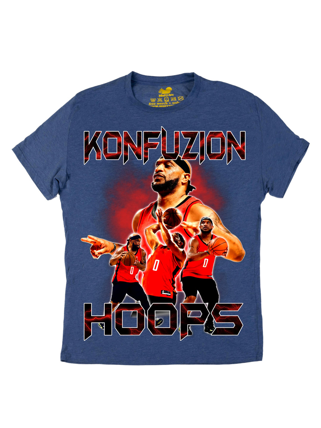 Konfuzion Hoops Oversized Print