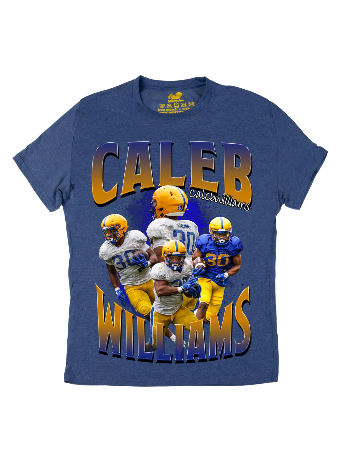 Caleb Williams Collage Oversized Print