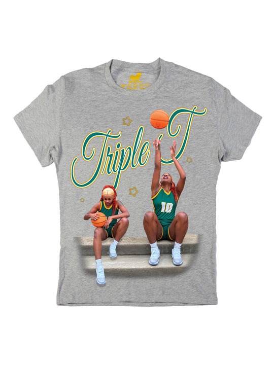 Triple T Oversized Print