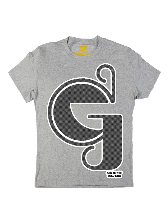 Godup Top Real Talk Oversized Print