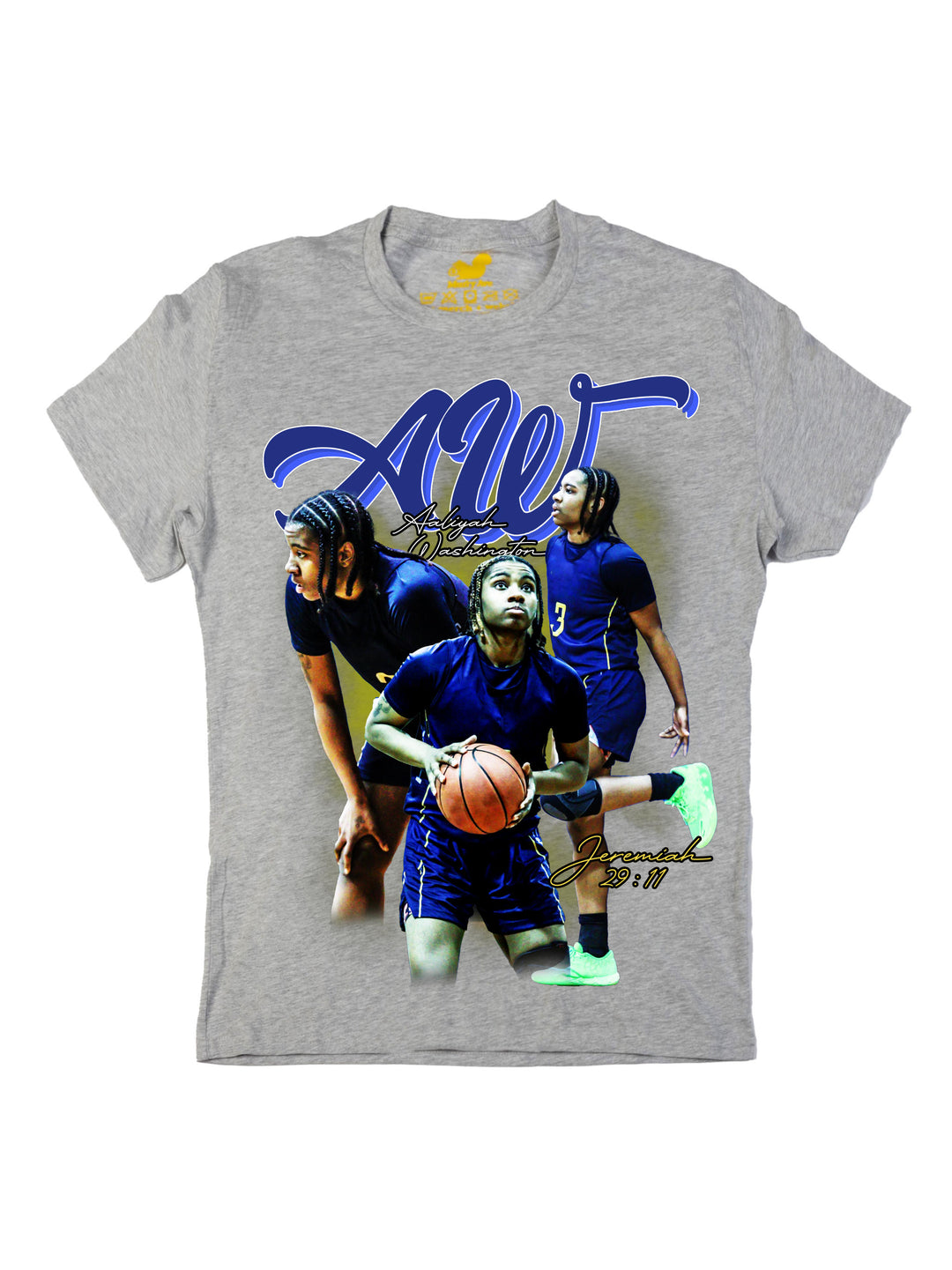 Aaliyah Washington Collage Oversized Print