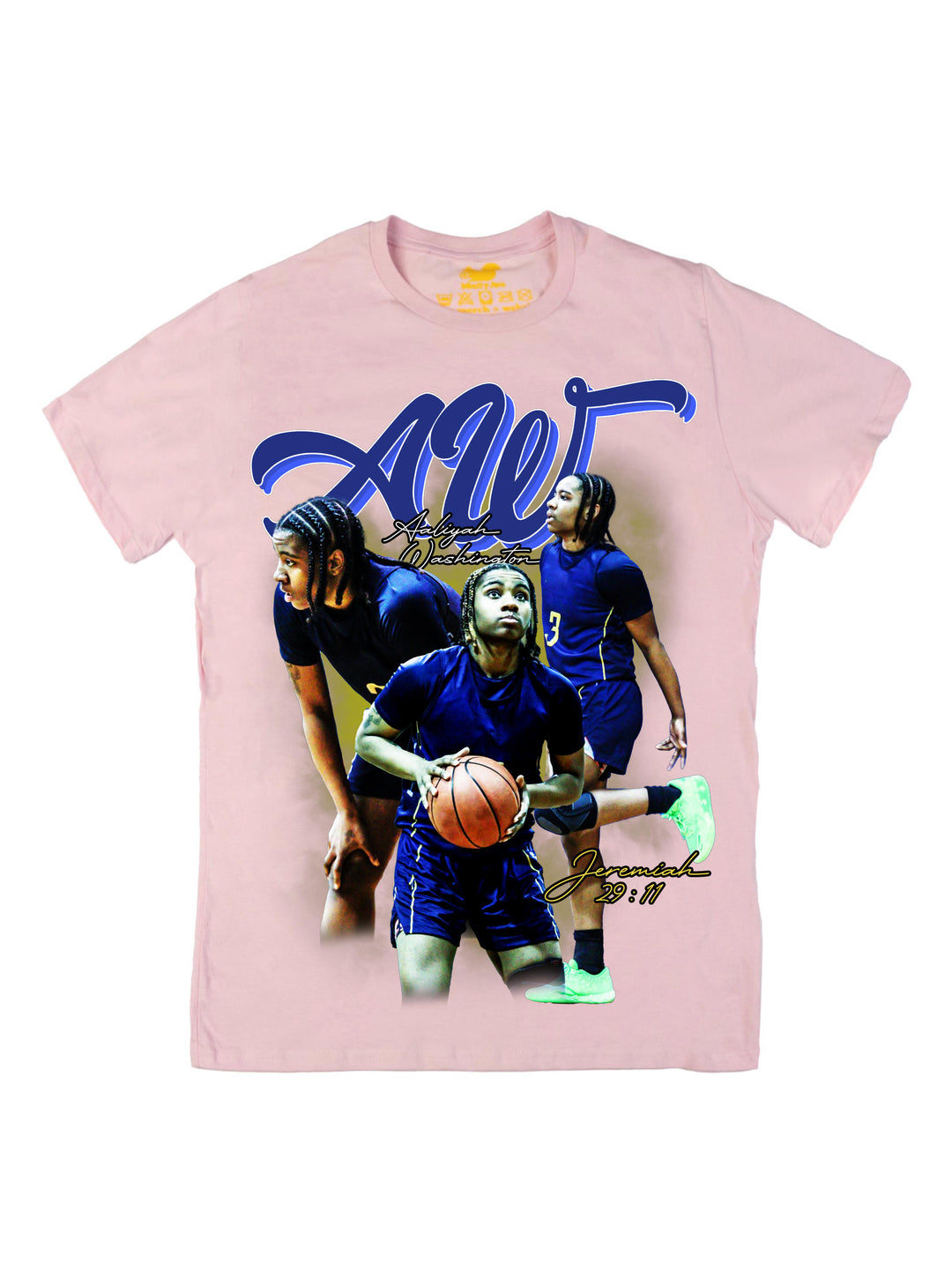 Aaliyah Washington Collage Oversized Print