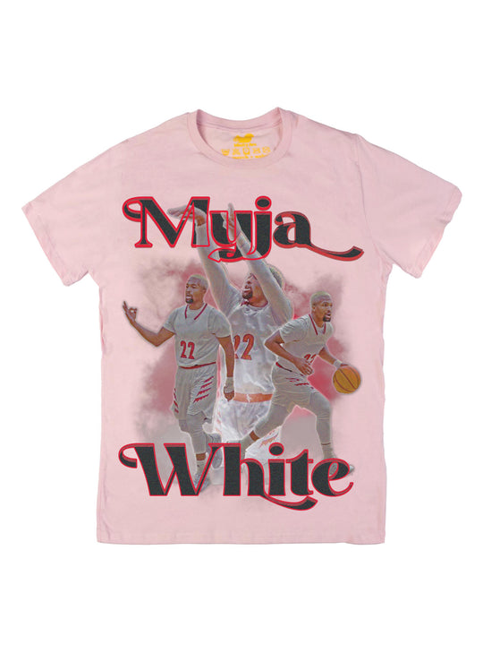 Myja White Oversized Print