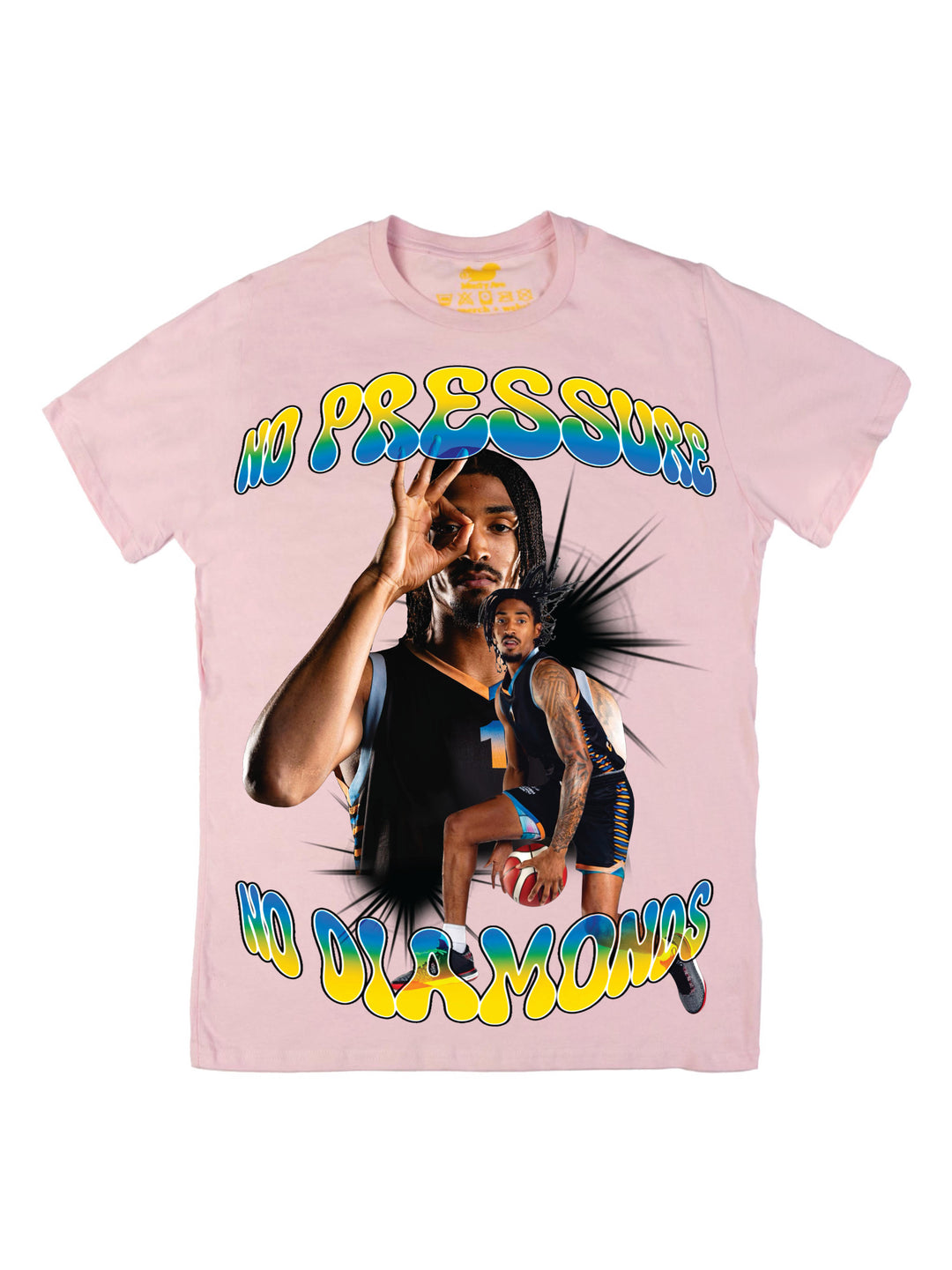 No Pressure No Diamonds Oversized Print