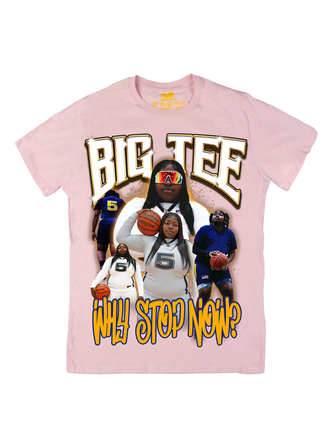 Tee Ruffin Collage Oversized Print