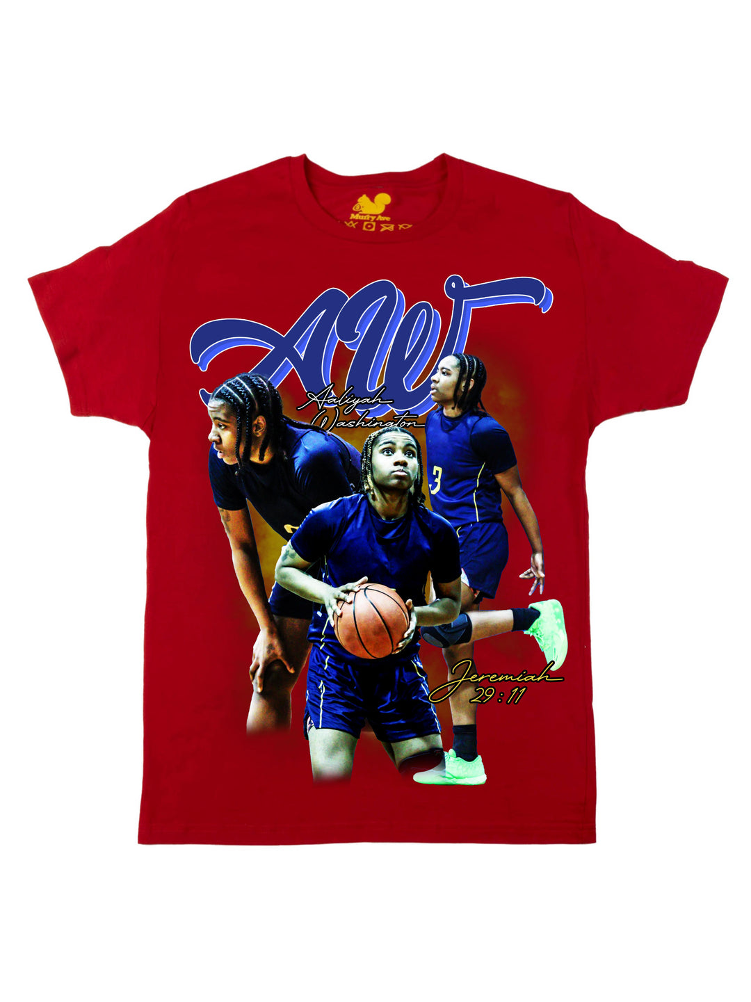Aaliyah Washington Collage Oversized Print