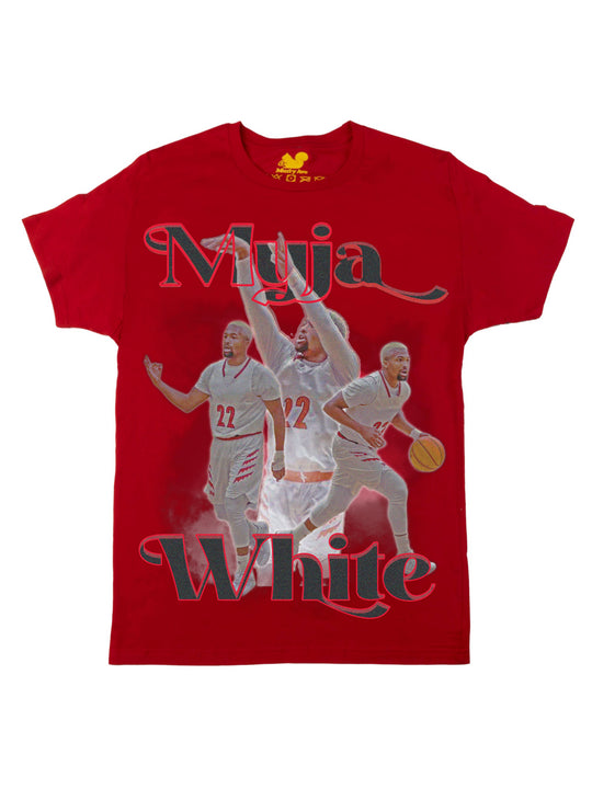 Myja White Oversized Print