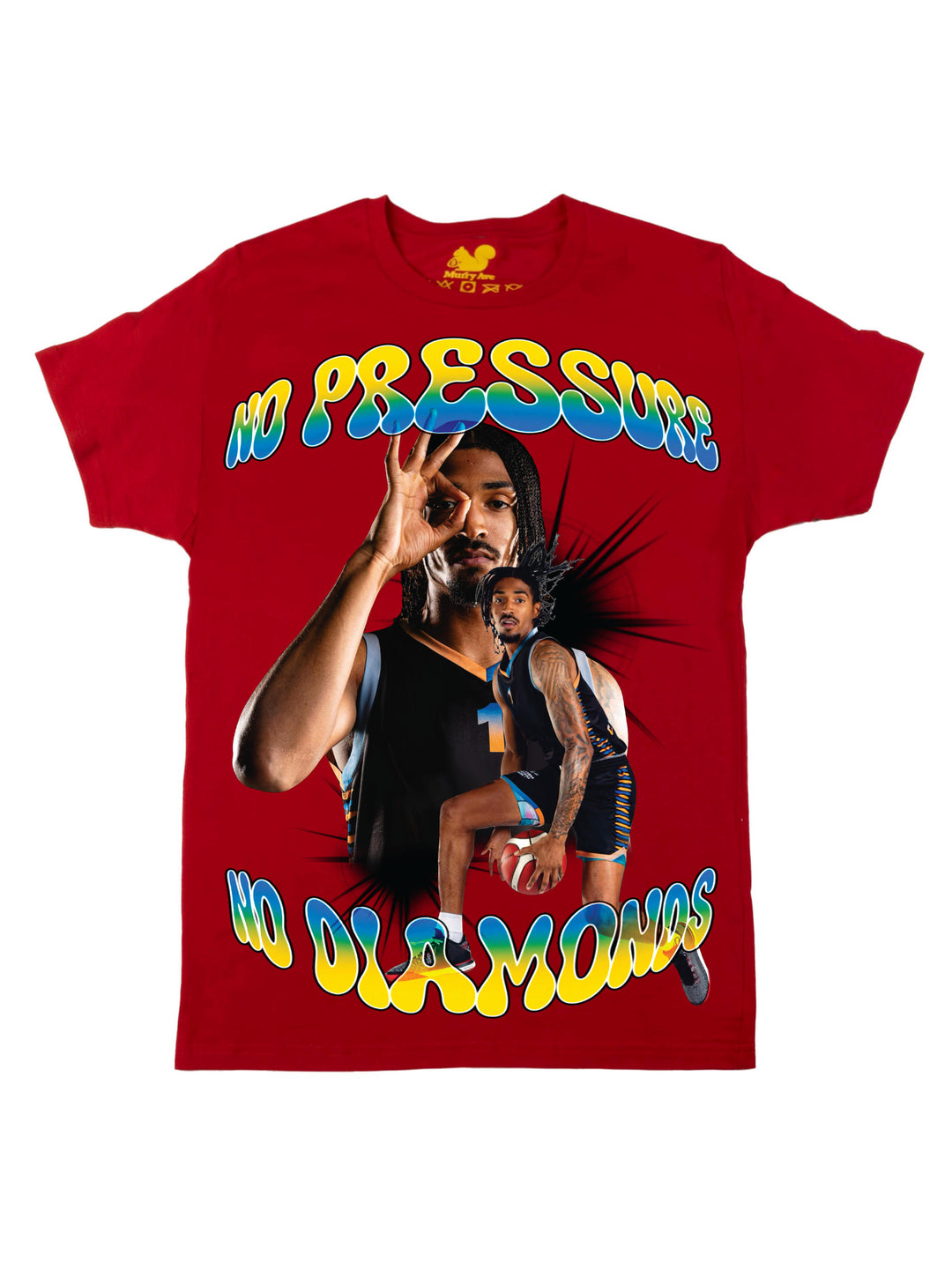 No Pressure No Diamonds Oversized Print