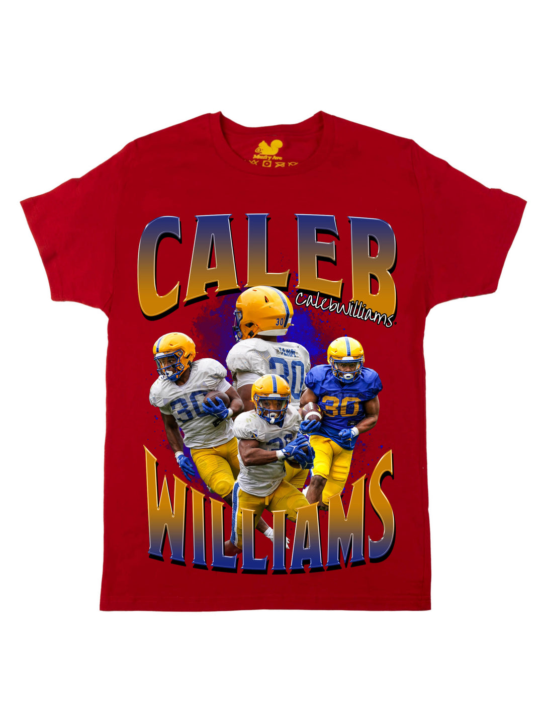 Caleb Williams Collage Oversized Print