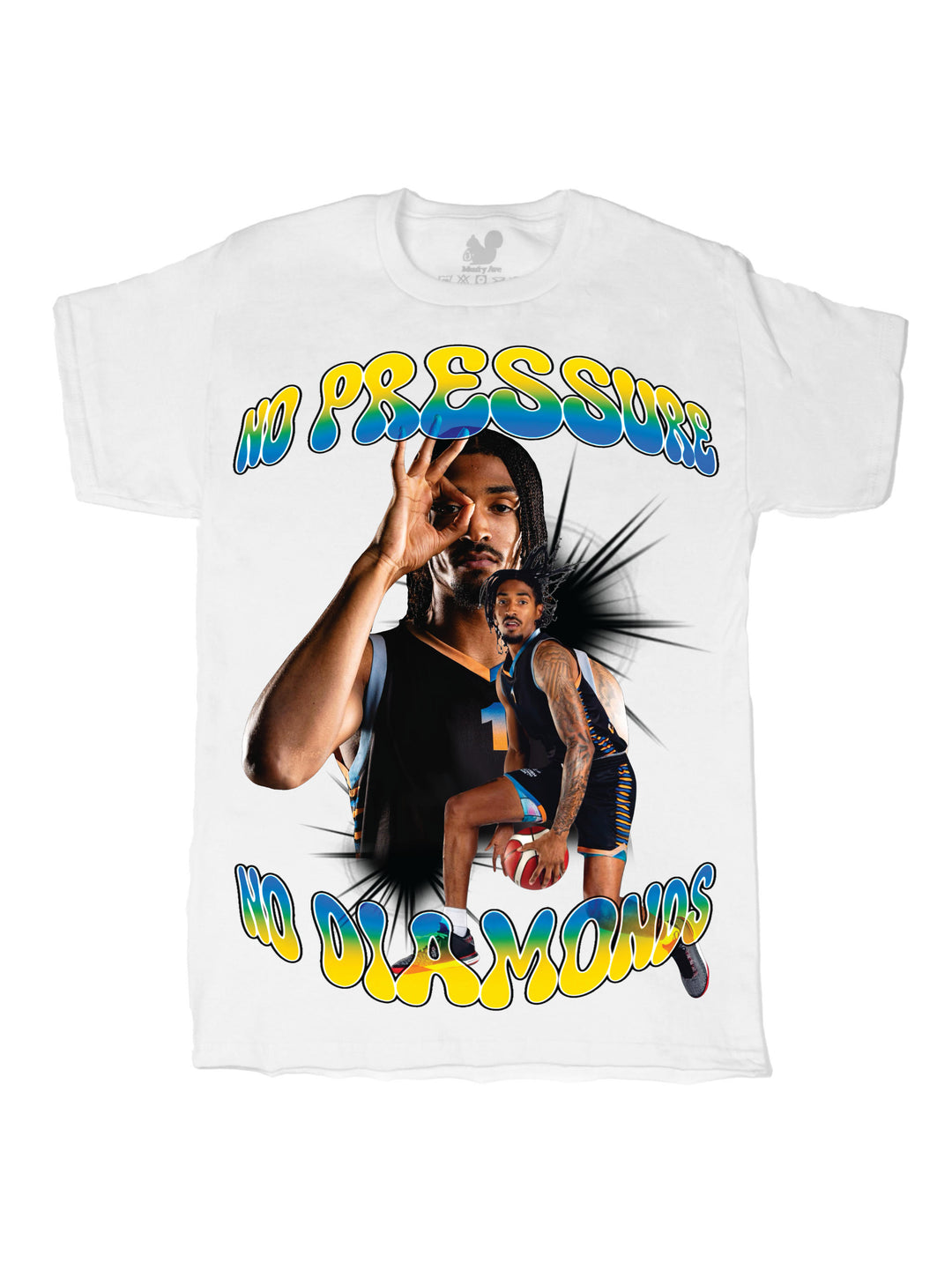 No Pressure No Diamonds Oversized Print