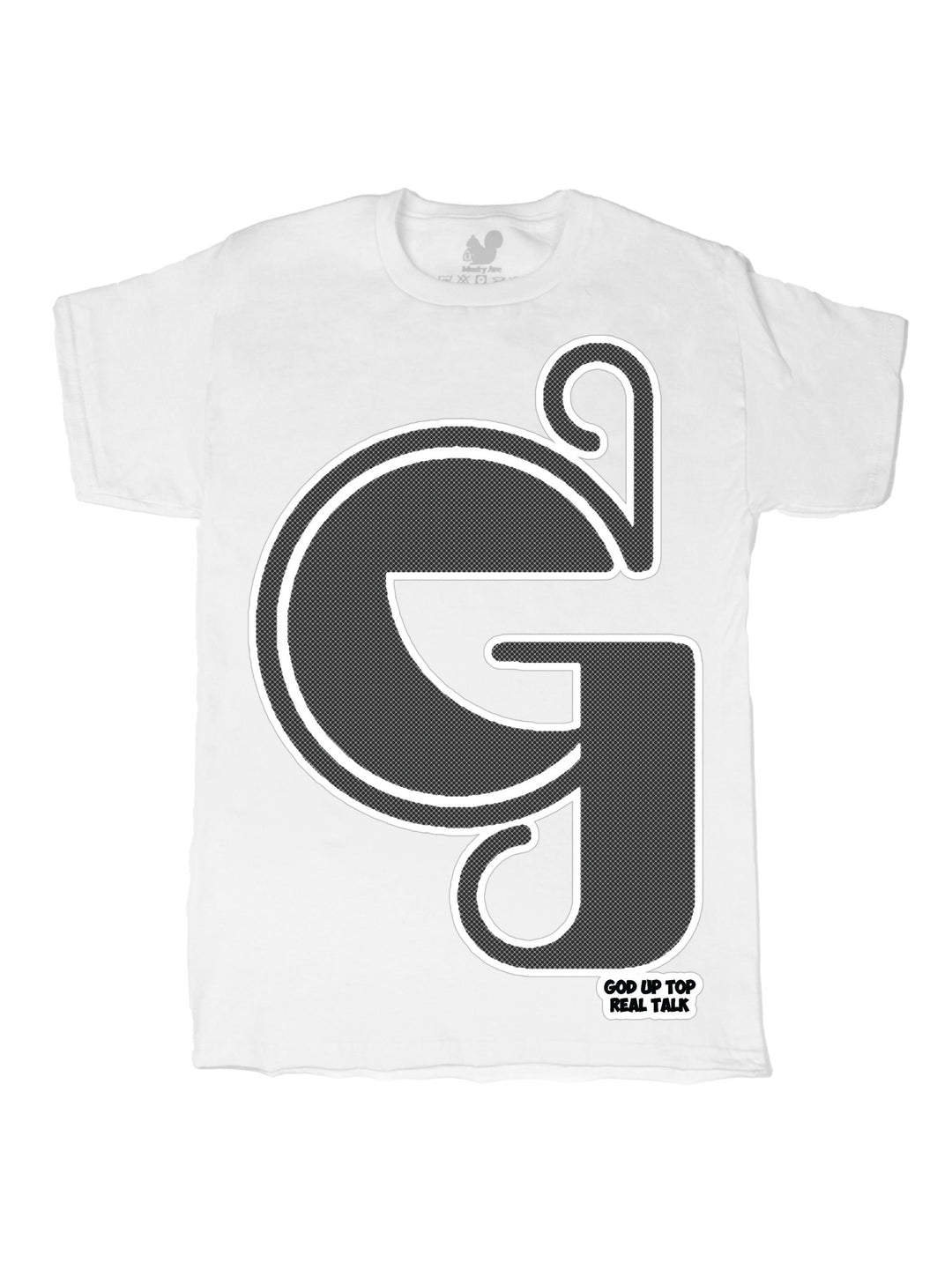 Godup Top Real Talk Oversized Print