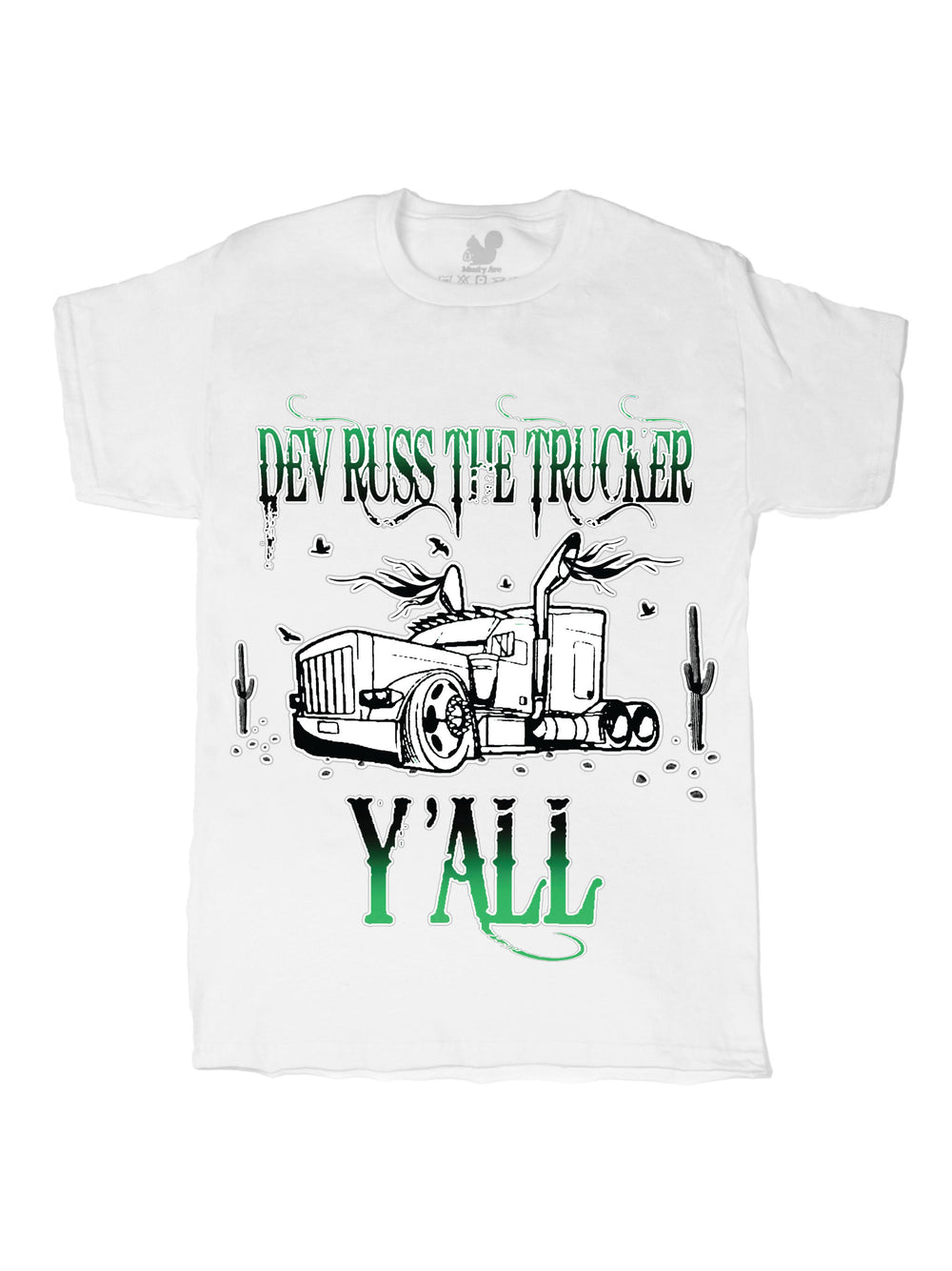 Dev Russ the Trucker Oversized Print
