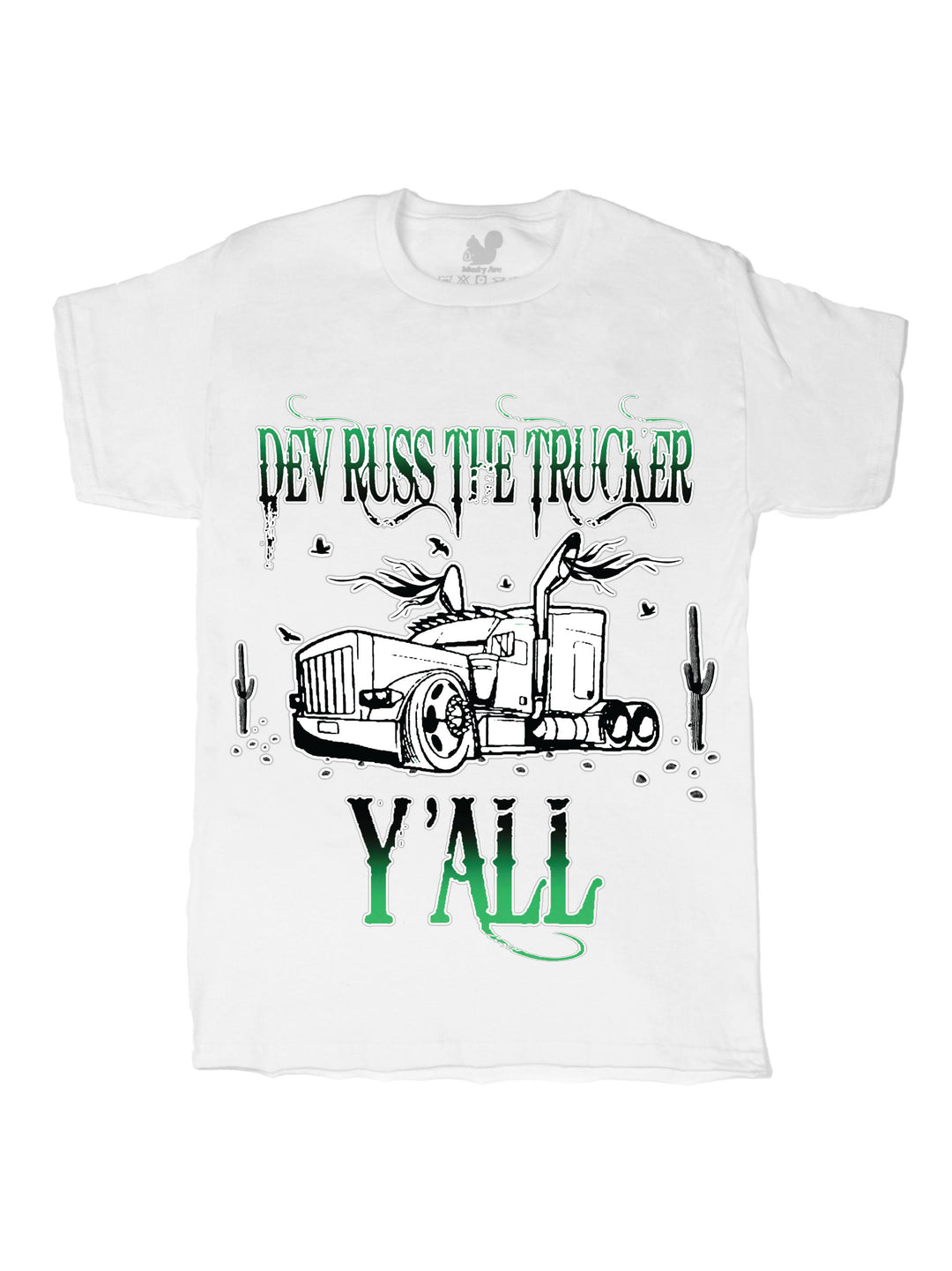 Dev Russ the Trucker Oversized Print