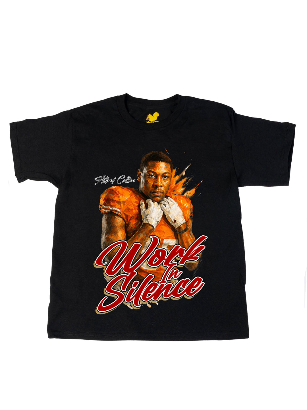 Work In Silence Portrait Oversize Print