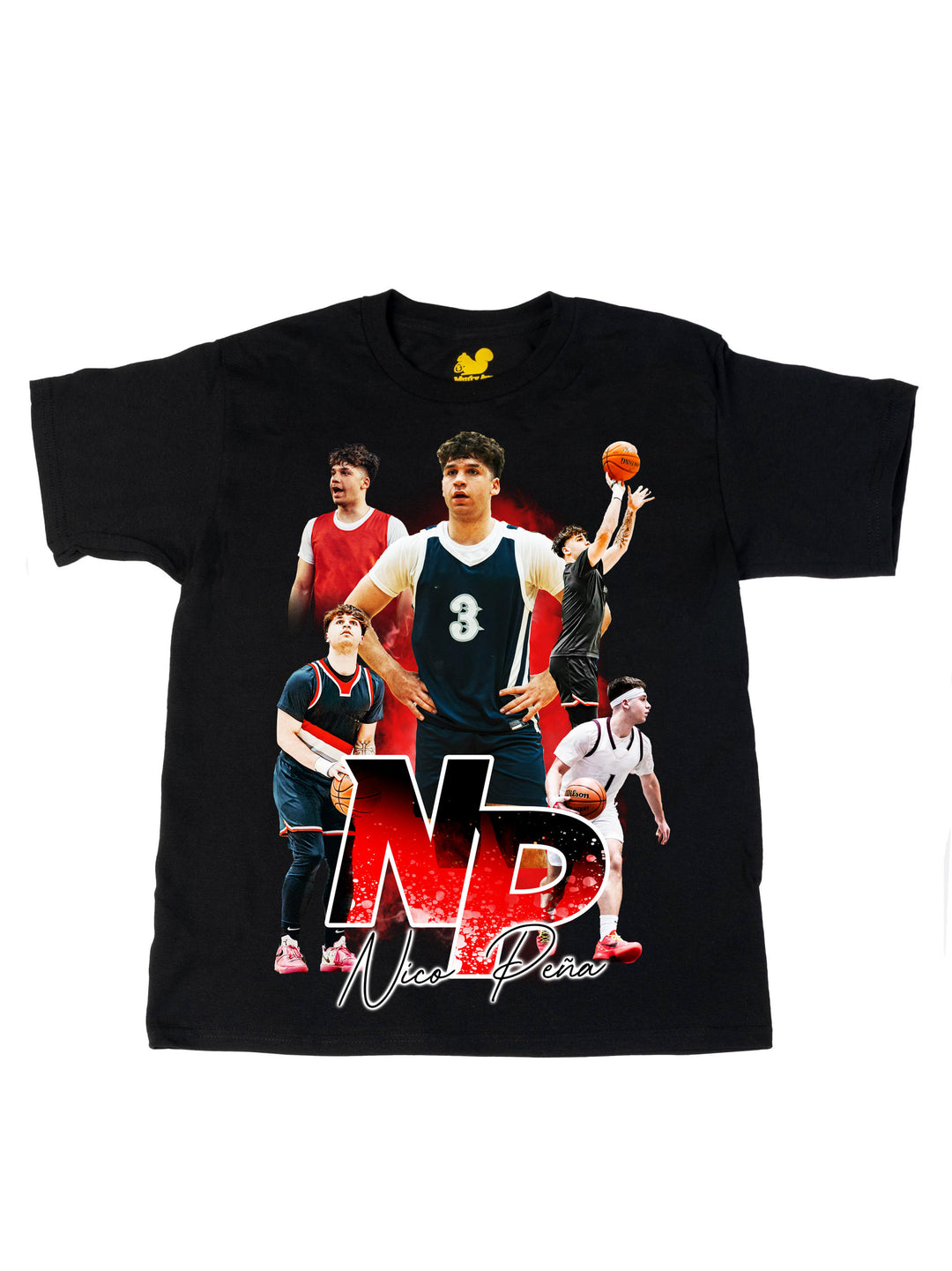 Nico Pena Initials Oversize Print