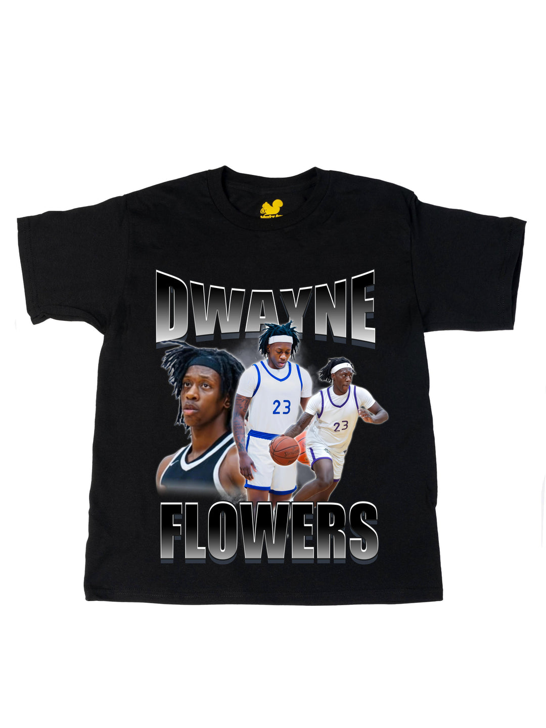 Dwayne Flowers Collage Oversize Print