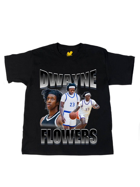 Dwayne Flowers Collage Oversize Print