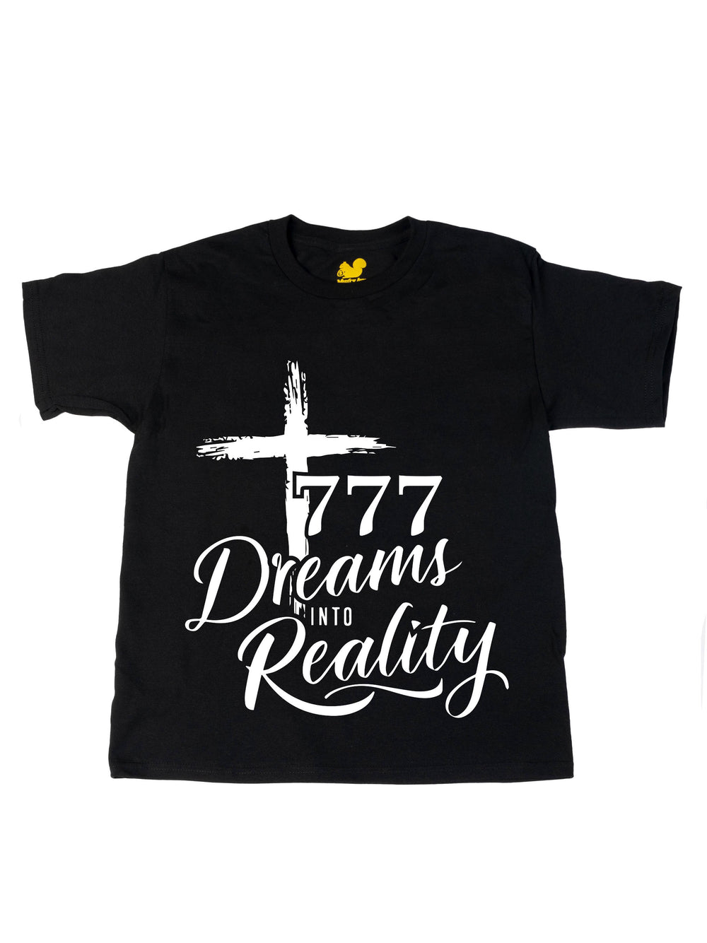 777 Dreams into Reality White Oversize Print