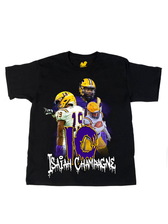 Isaiah Champagne Oversize Print
