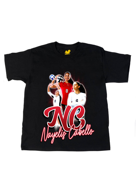 Nayelis Cabello Initials Oversize Print