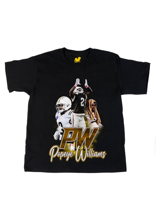 Popeye Williams Initials Oversize Print