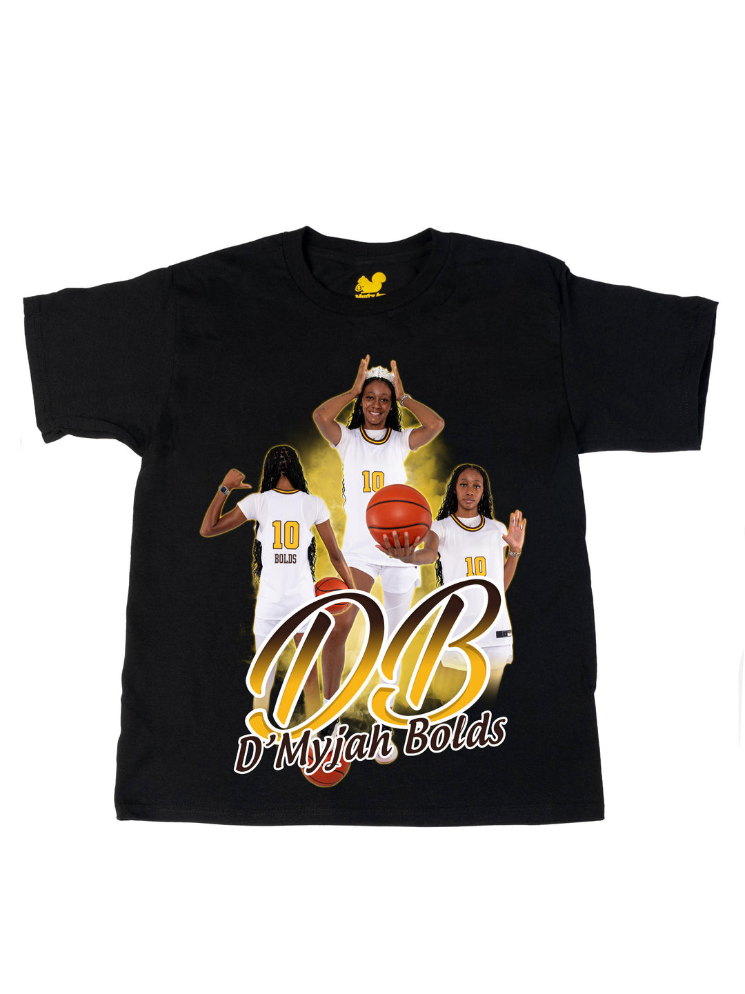 DMyjah Bolds Initials Oversize Print