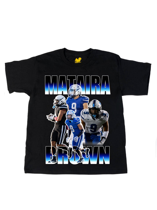 Mataira Brown Collage Oversize Print