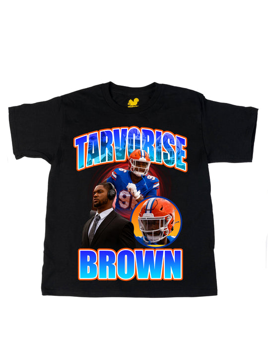 Tarvorise Brown Collage Oversize Print